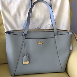MIchael Kors light blue purse